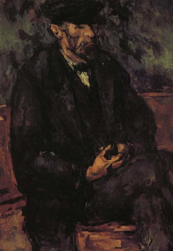 Paul Cezanne gardener oil painting image